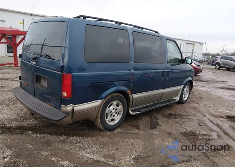 2005 Chevrolet Astro из США, поврежденный, VIN 1GNEL19X65B102506